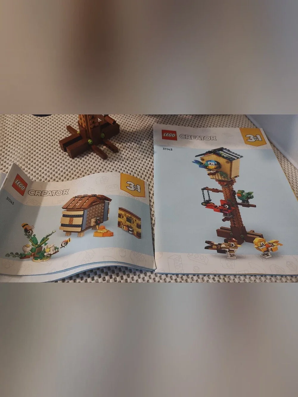 LEGO 31143 Creator 3-in-1 Birdhouse Building Toy Set